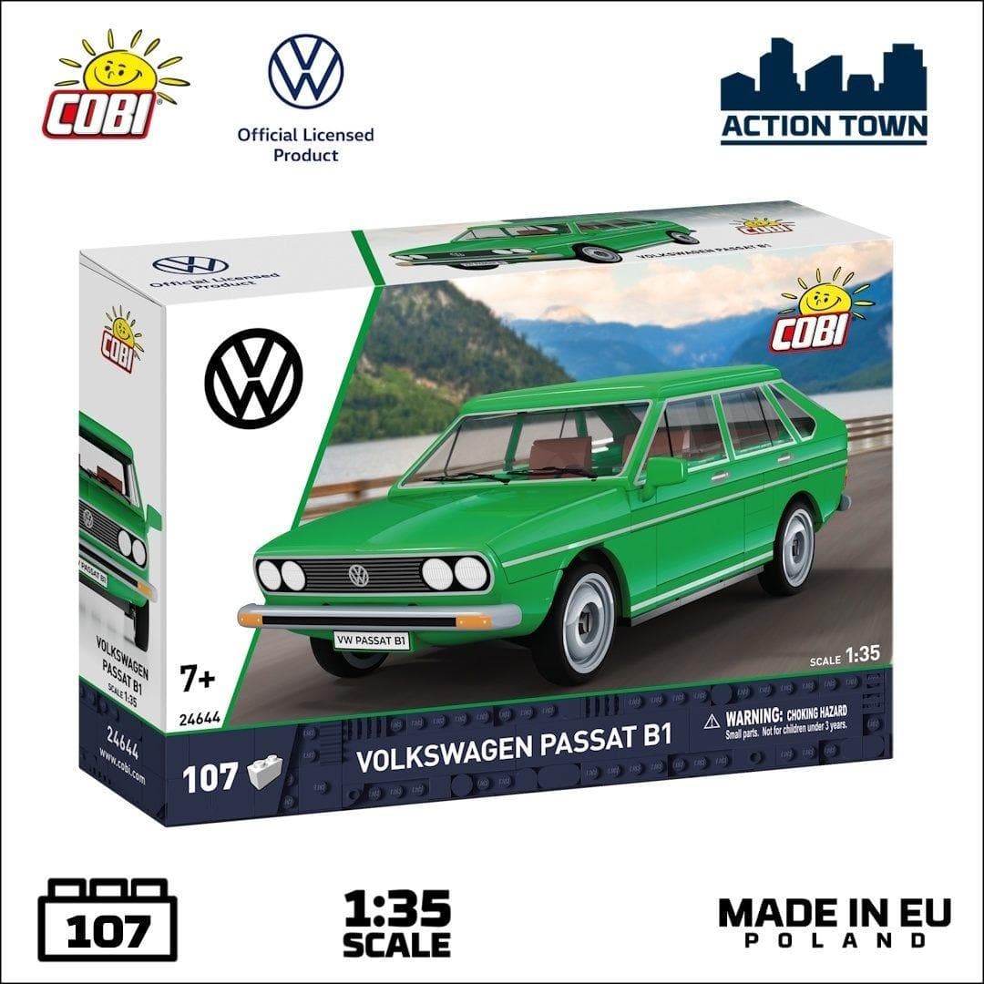 Volkswagen Passat B1 Green klocki konstrukcyjne 107 elementów