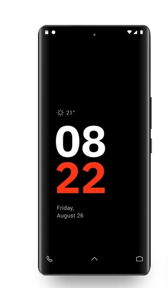 Volla Phone Quintus z systemem Volla OS, kolor czarny