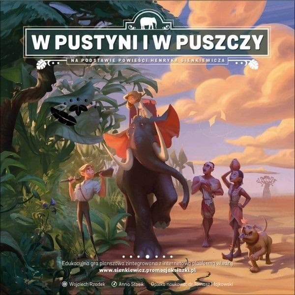 Gra planszowa strategiczna W pustyni i w puszczy