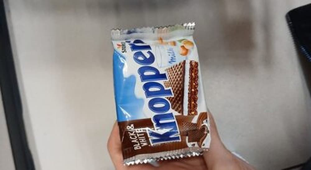 Knoppers Black&White 25g
