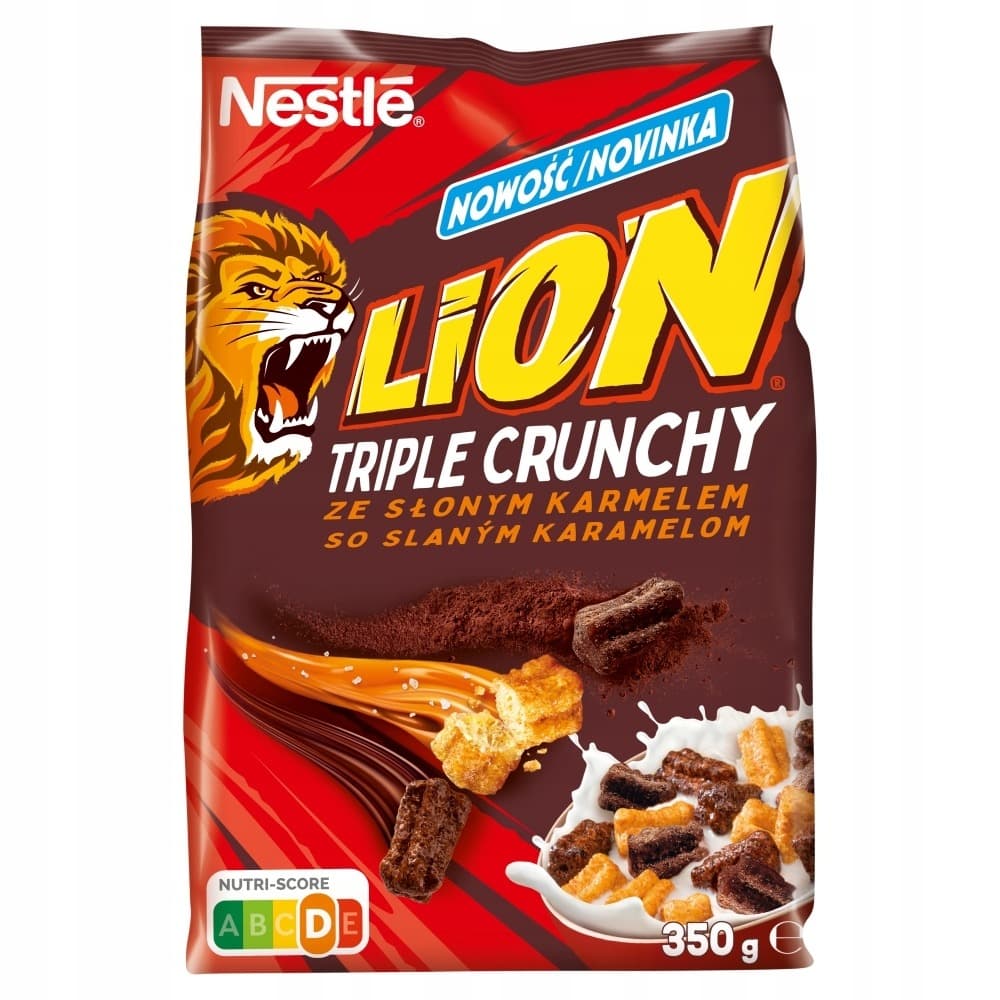 Nestle Lion Triple Crunchy 190g