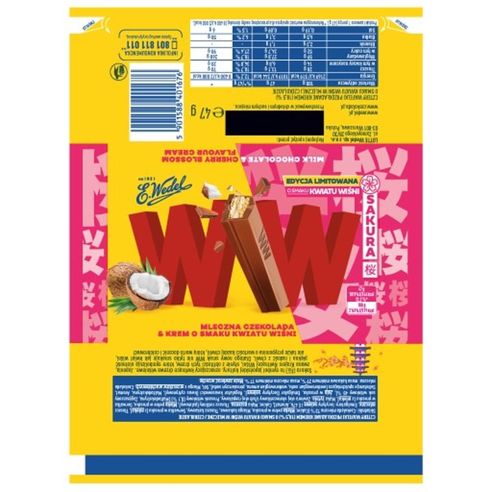 E. Wedel WW Sakura kwiat wiśni 47g