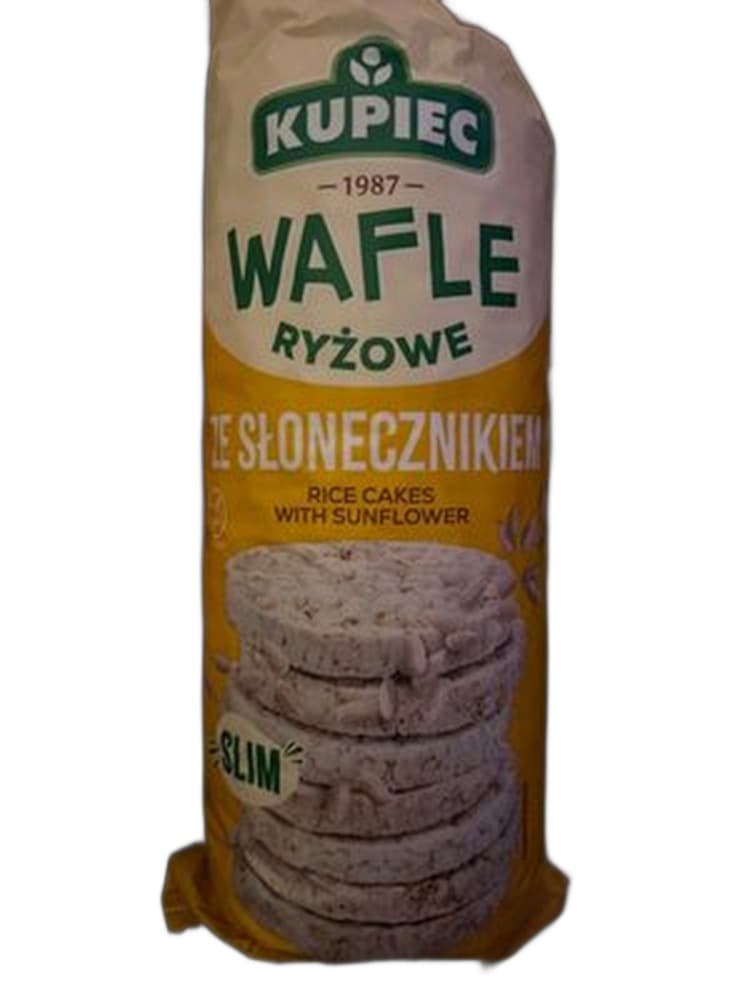 Kupiec wafle ryżowe ze słonecznikiem 90 g