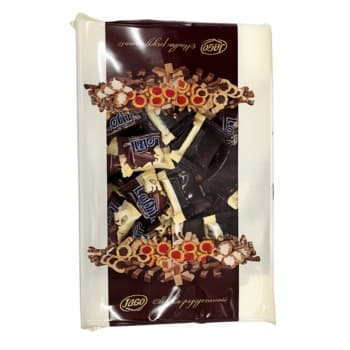 Wafle w czekoladzie z kremem kakaowym Jago Mini Loffi 1,3 kg