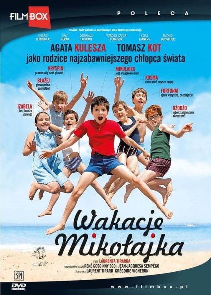 Wakacje Mikołajka film DVD
