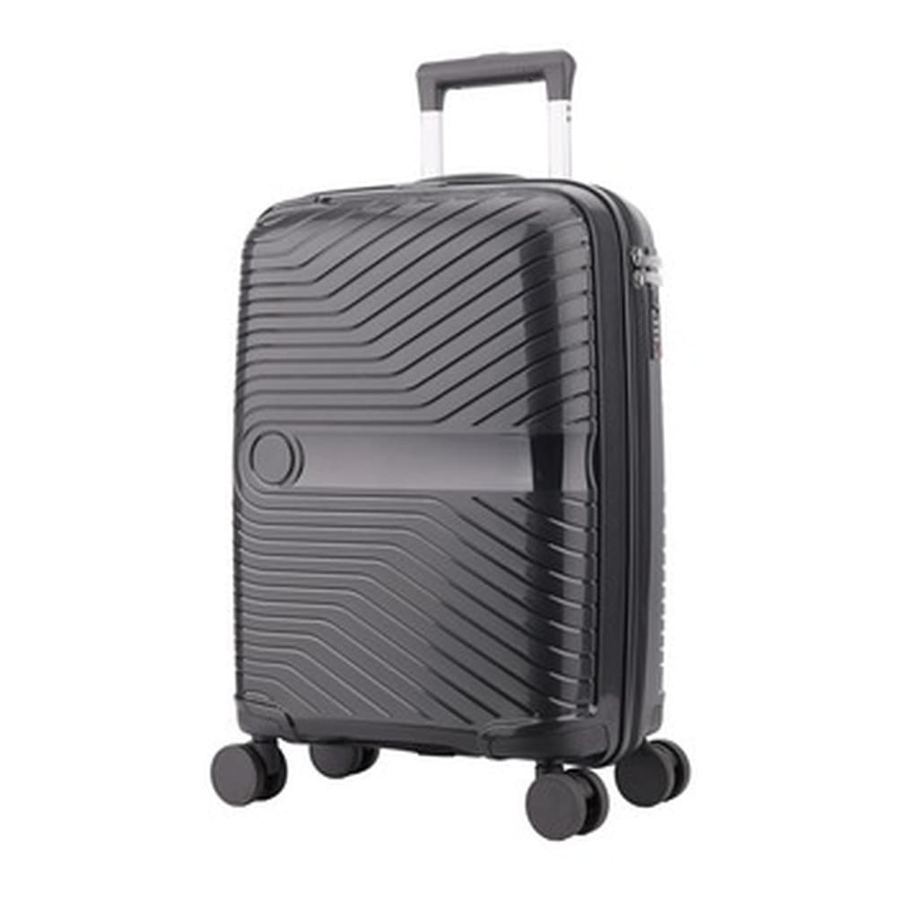 Walizka Semi Line T5905-1 - 54x36x21 cm czarna