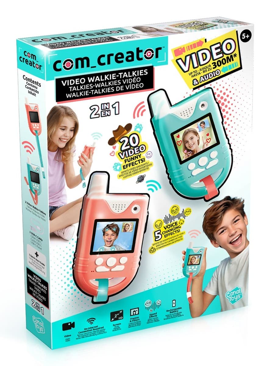 Walkie-talkie wideo dla dzieci Canal Toys (INF042)