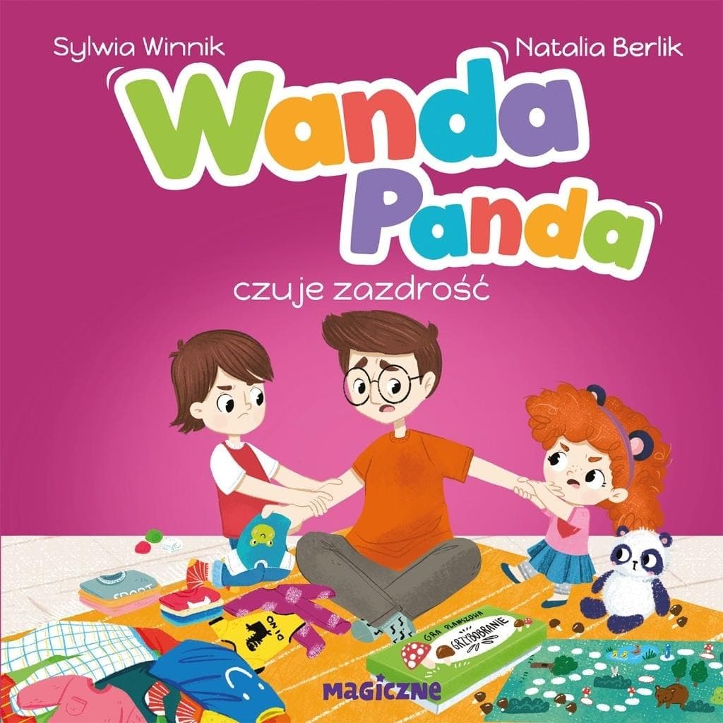 Wanda Panda o zazdrości książka dla dzieci