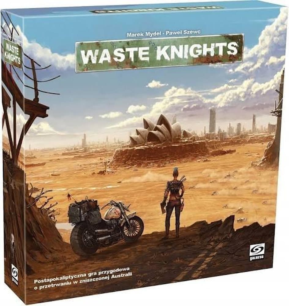 Waste Knights Gra Planszowa Galakta Druga Edycja