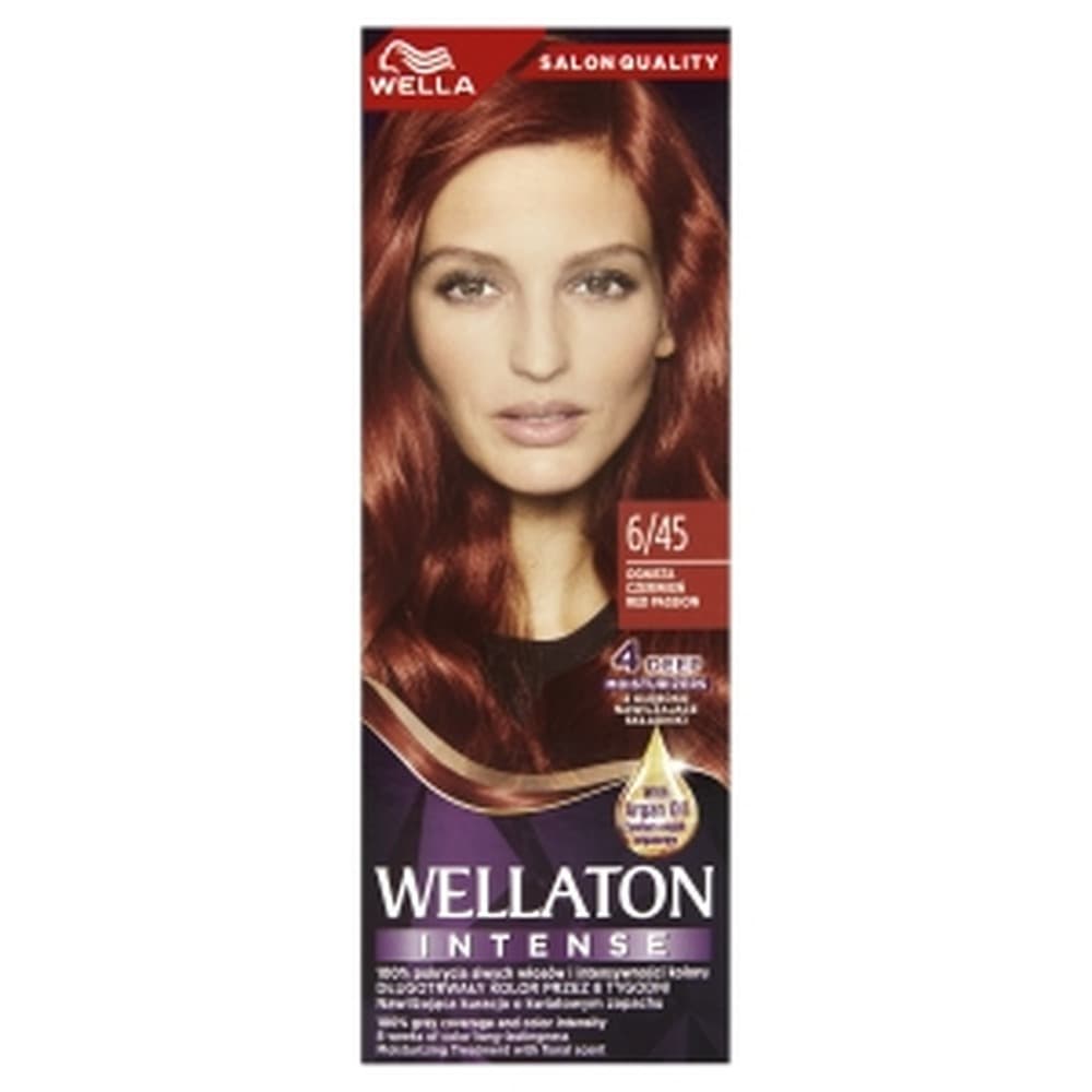 Wellaton Krem koloryzujący 6/45 Ognista Czerwień