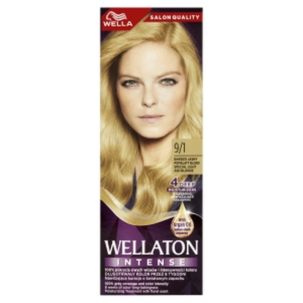 Wellaton Krem Koloryzujący do Włosów 9/1 Popielaty Blond