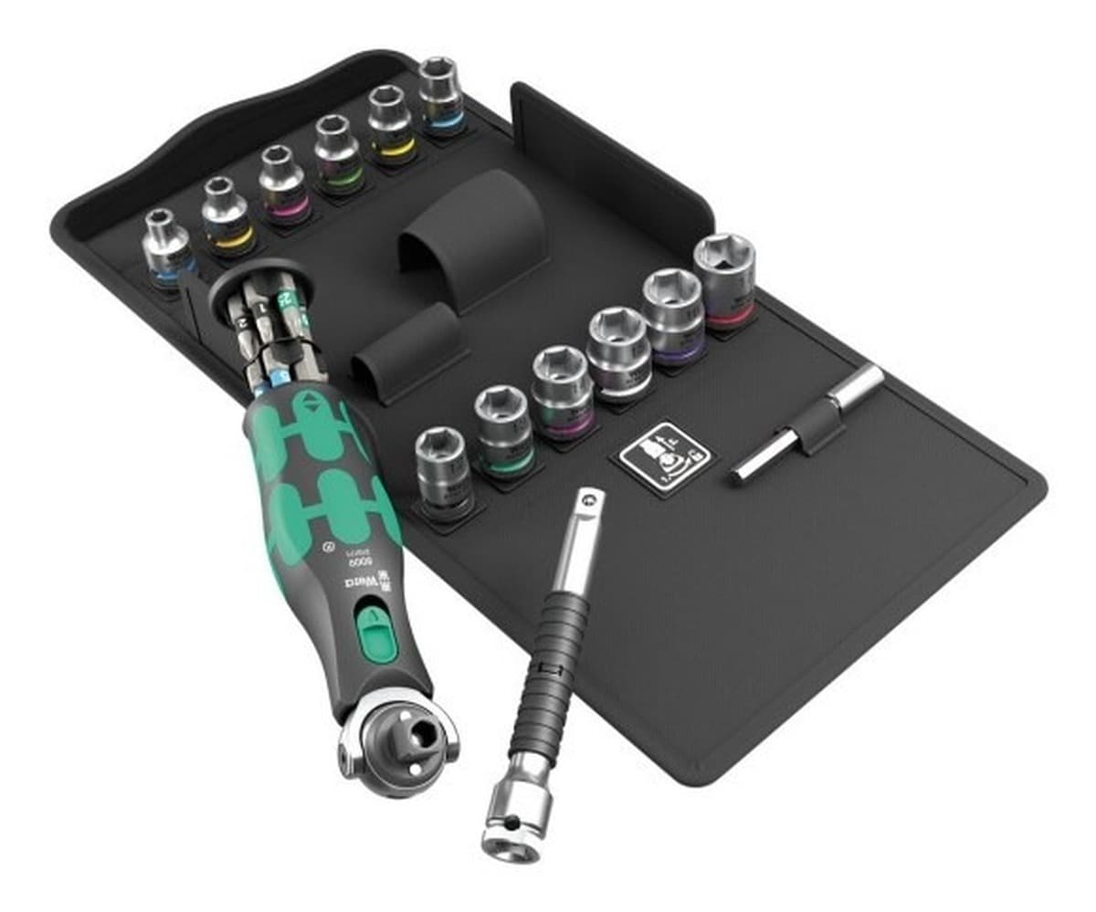 Wera Zestaw narzędzi ręcznych Zyklop Pocket Set 3 27 elementów