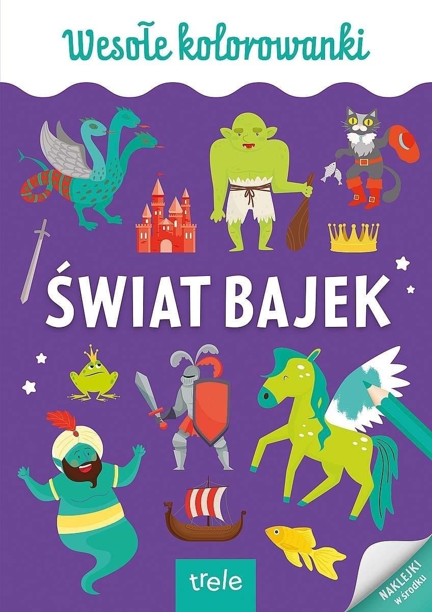 Wesołe Kolorowanki dla dzieci - Świat Bajek