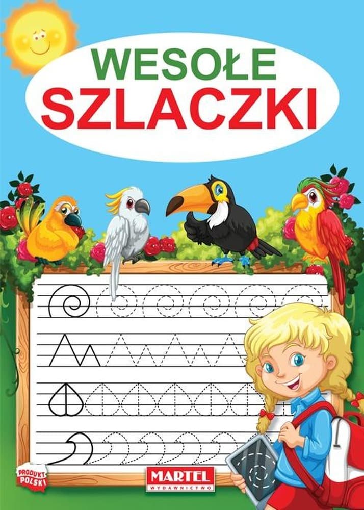 Wesołe szlaczki ćwiczenia grafomotoryczne dla dzieci