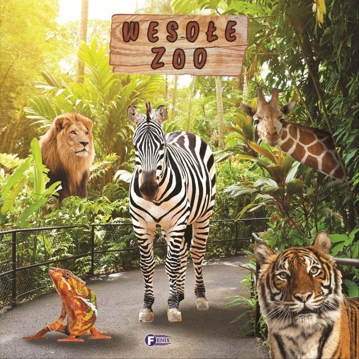 Wesołe zoo - praca zbiorowa dla dzieci