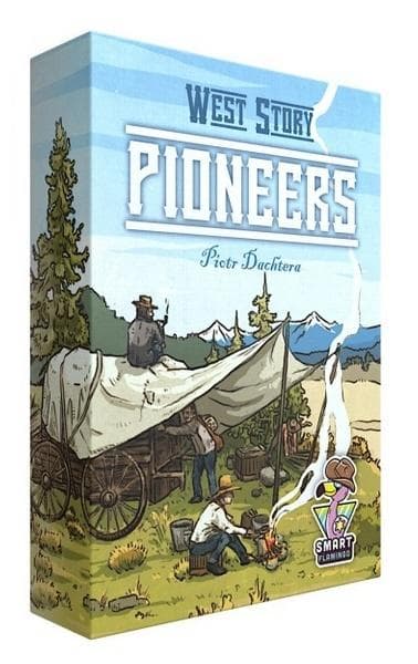 West Story Pioneers gra planszowa edycja PL EN DE