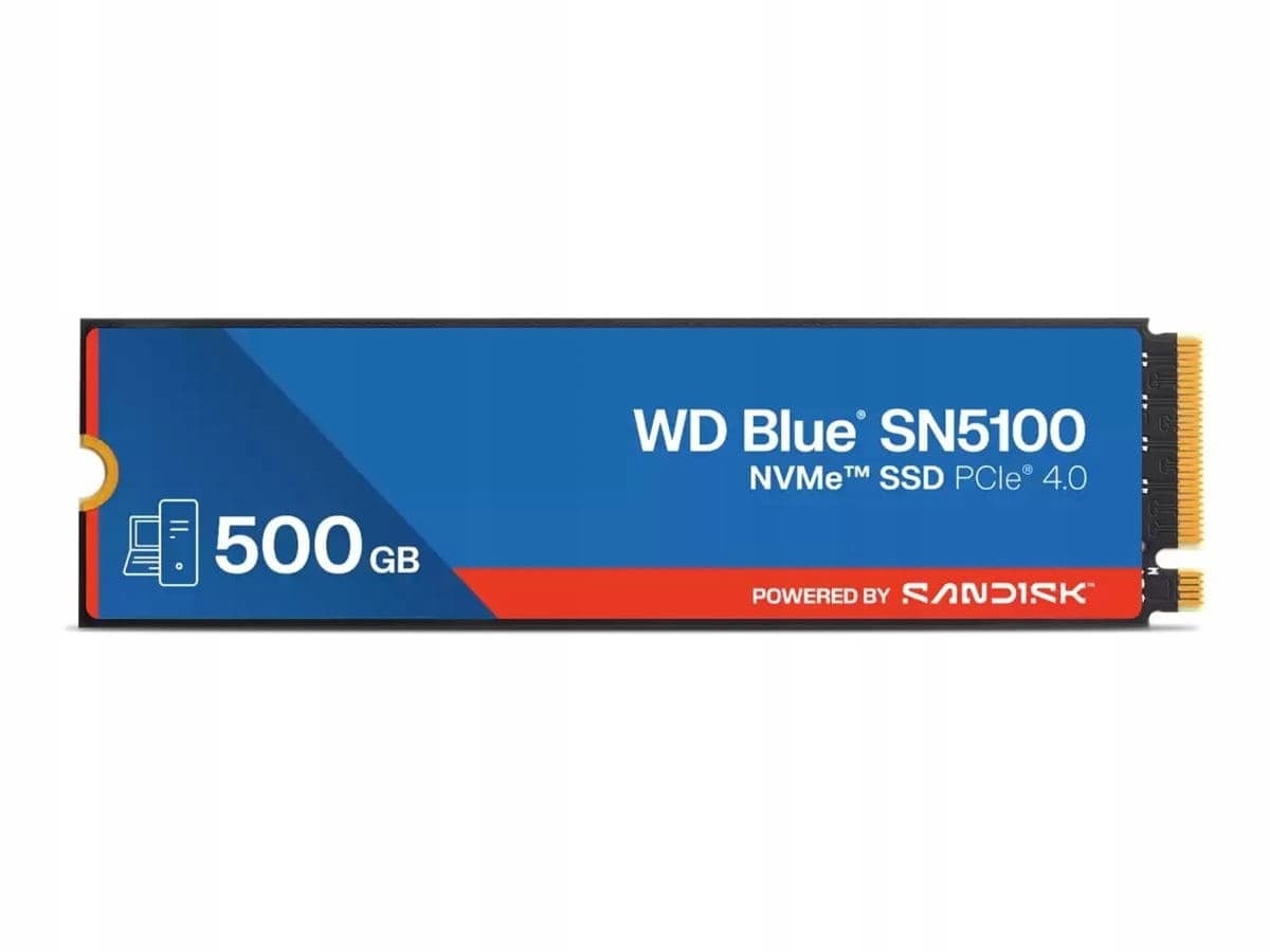 Western Digital WD Blue SN5100 500 GB SSD M.2 PCIe 4.0 NVMe