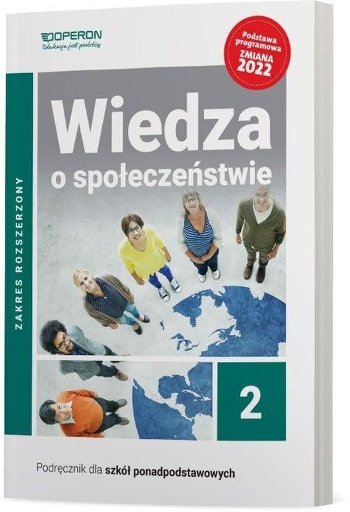 Wiedza o Społeczeństwie 2 Podręcznik Zakres Rozszerzony LO i Technikum