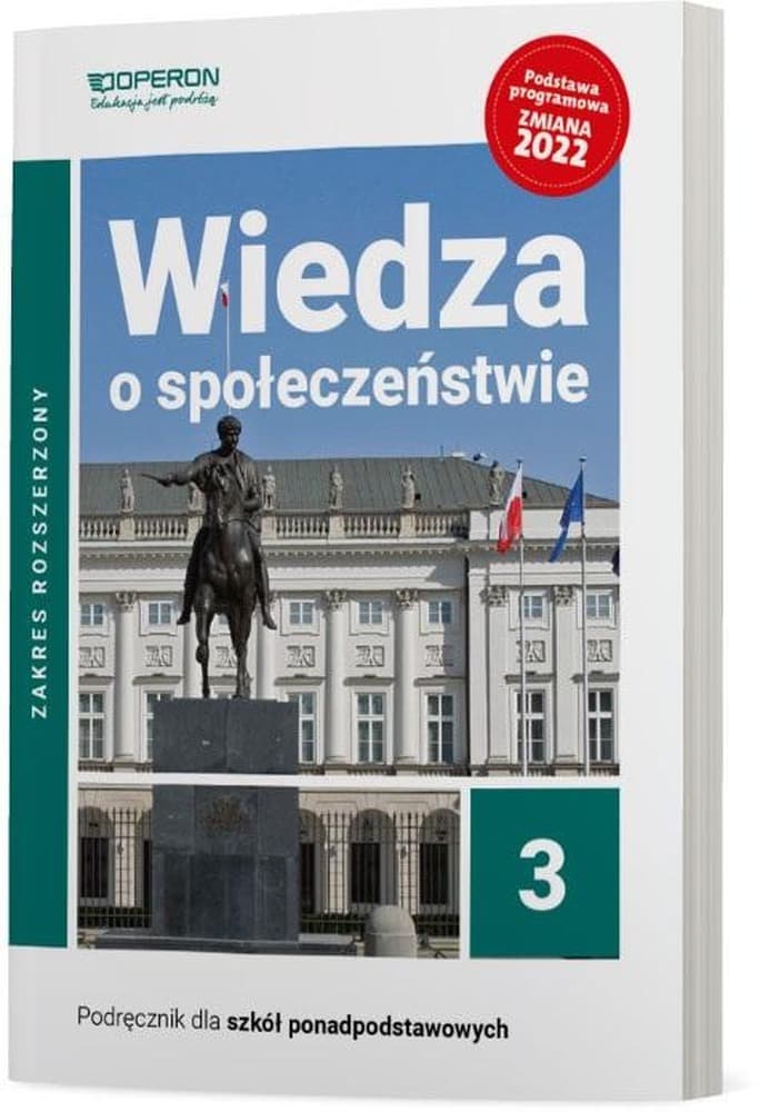 Wiedza o Społeczeństwie Podręcznik Zakres Rozszerzony Liceum i Technikum Klasa 3