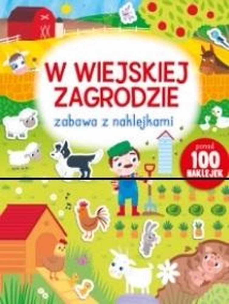 Wiejska Zagroda. Książeczka z Naklejkami