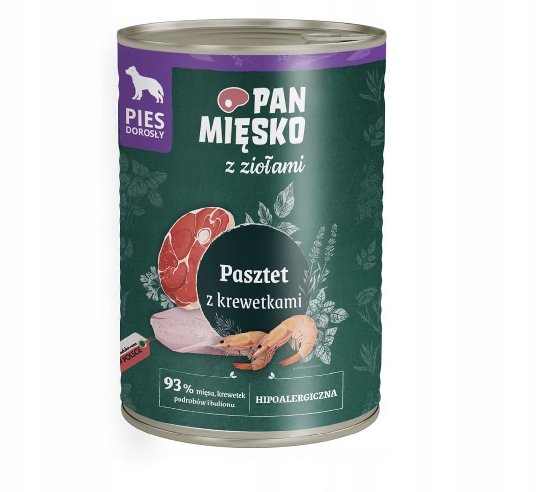 Wiejska Zagroda karma mokra dla psa Monobiałkowa Dzik 400 g
