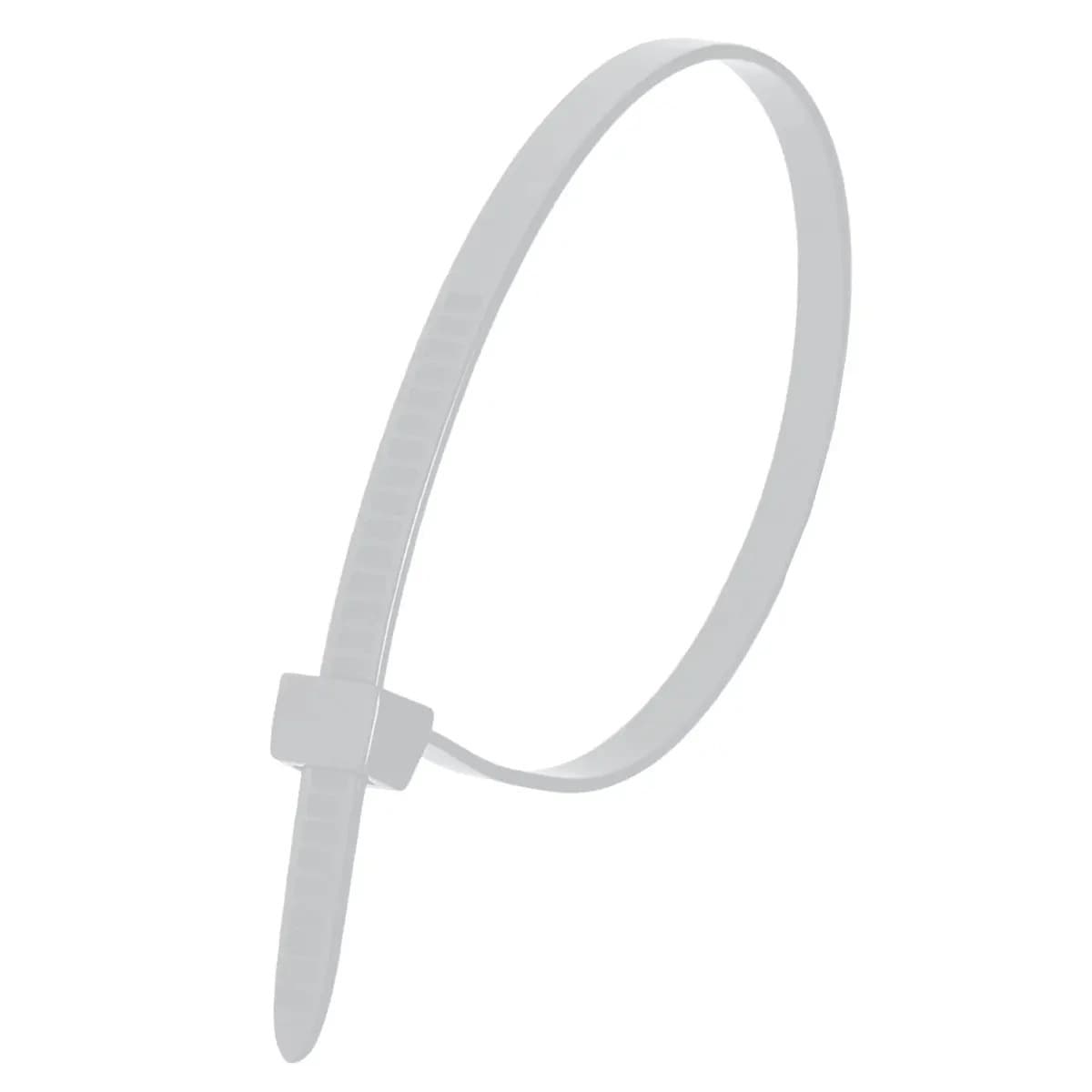 Wielorazowe opaski zaciskowe białe 11BV48153