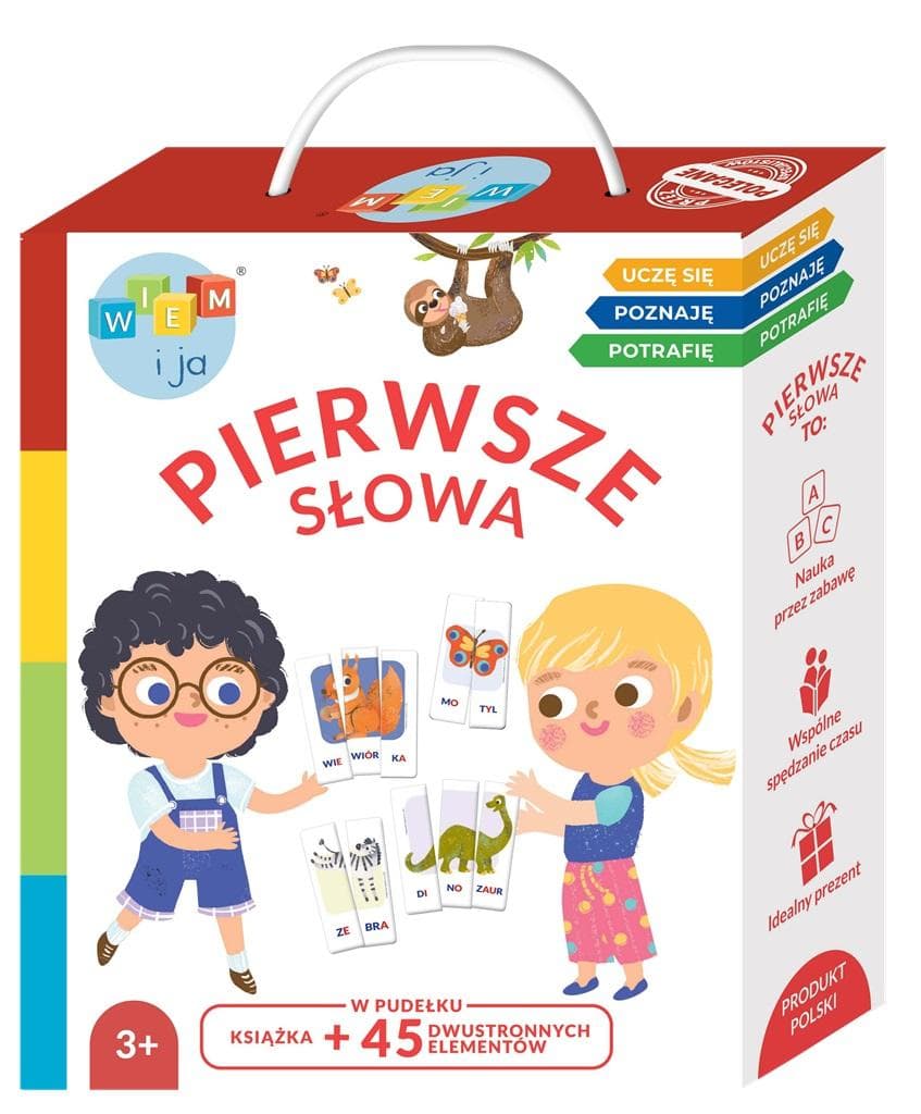 Pierwsze słowa Uczę się poznaję potrafię - Wiem i ja