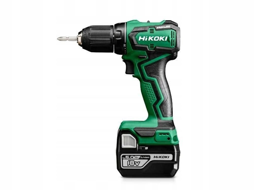 Wiertarko-wkrętarka akumulatorowa HiKOKI DS18DDWPZ 18V, 2x5,0Ah