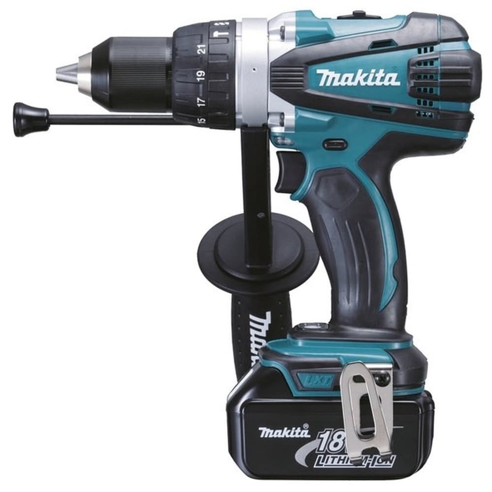 Wiertarko-wkrętarka udarowa 18V Makita DHP458RTJ