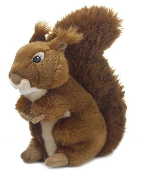 Maskotka Pluszowa Wiewiórka Ruda 15 cm WWF