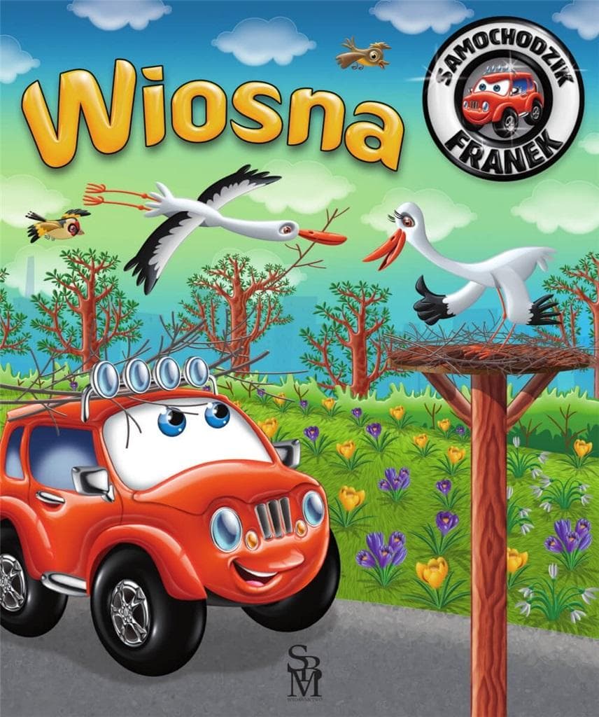 Wiosenna przygoda Samochodzika Franka - Książka dla dzieci