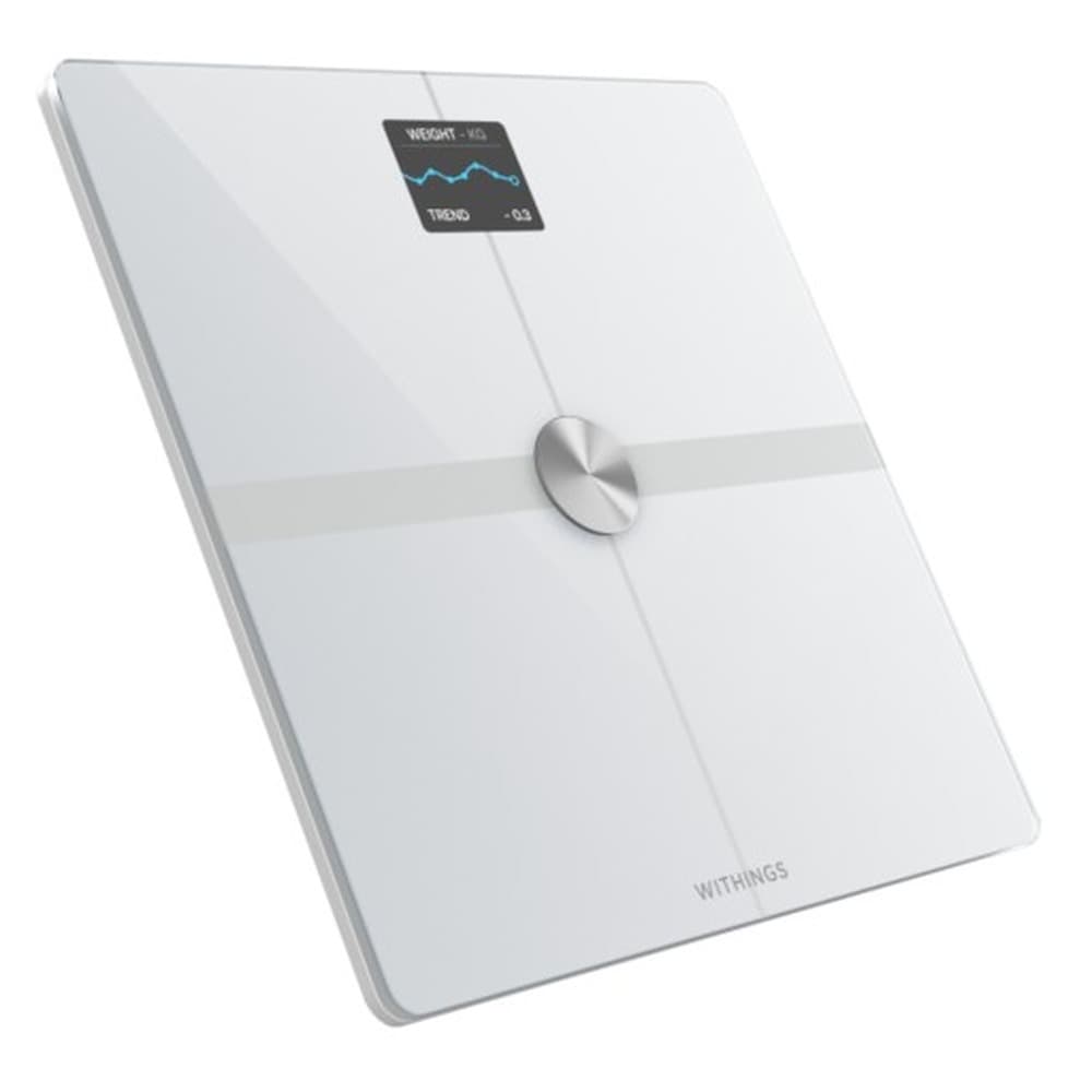 Withings Body Smart - Elektroniczna waga osobowa, 200 kg, dokładność 50 g, Biała