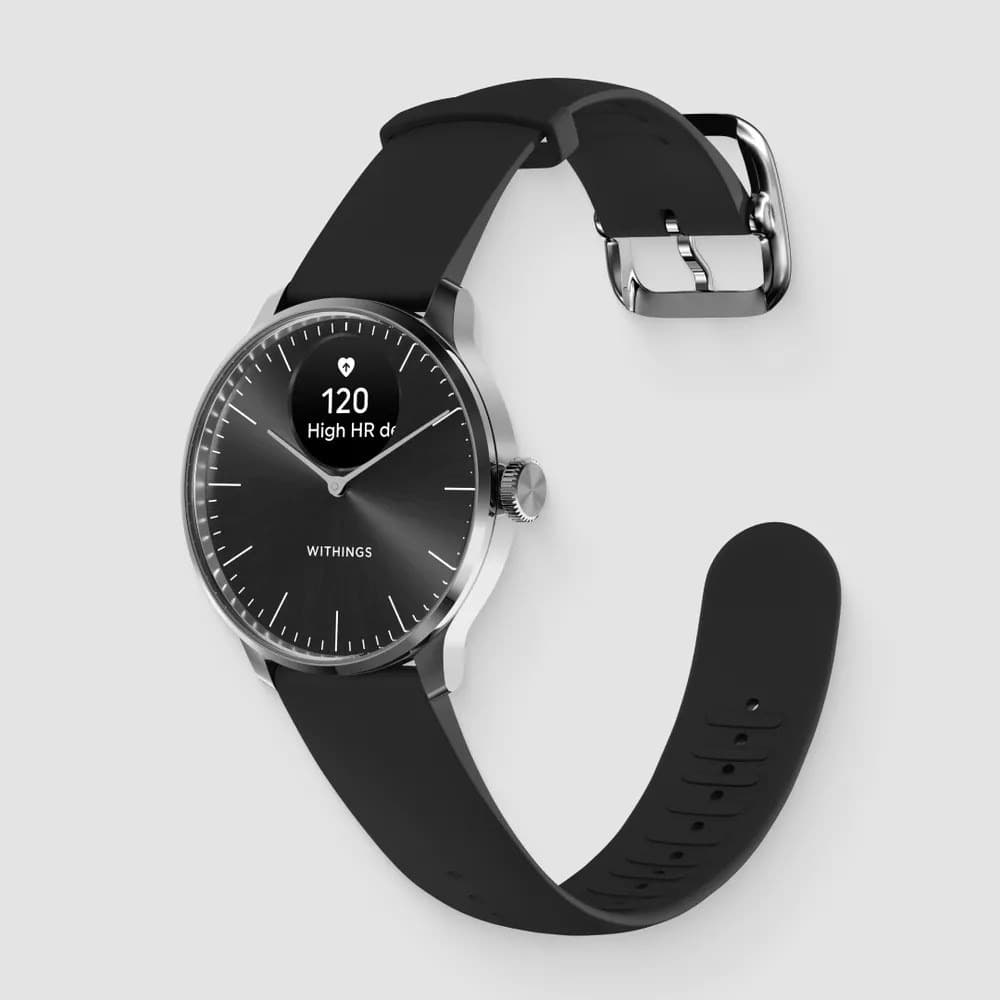 Withings Scanwatch Light - hybrydowy smartwatch 37mm, czarny