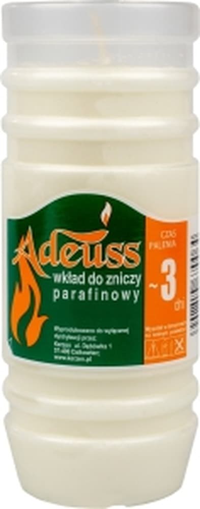 Wkład parafinowy do zniczy 30 sztuk