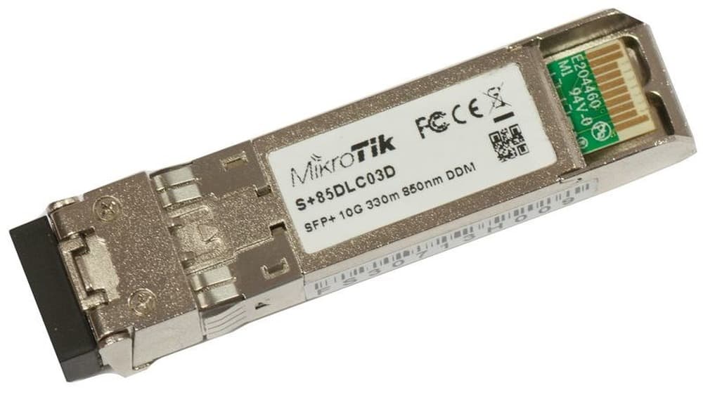 Wkładka Mikrotik SFP+ 1G / 10G Dual LC UPC MM 300m
