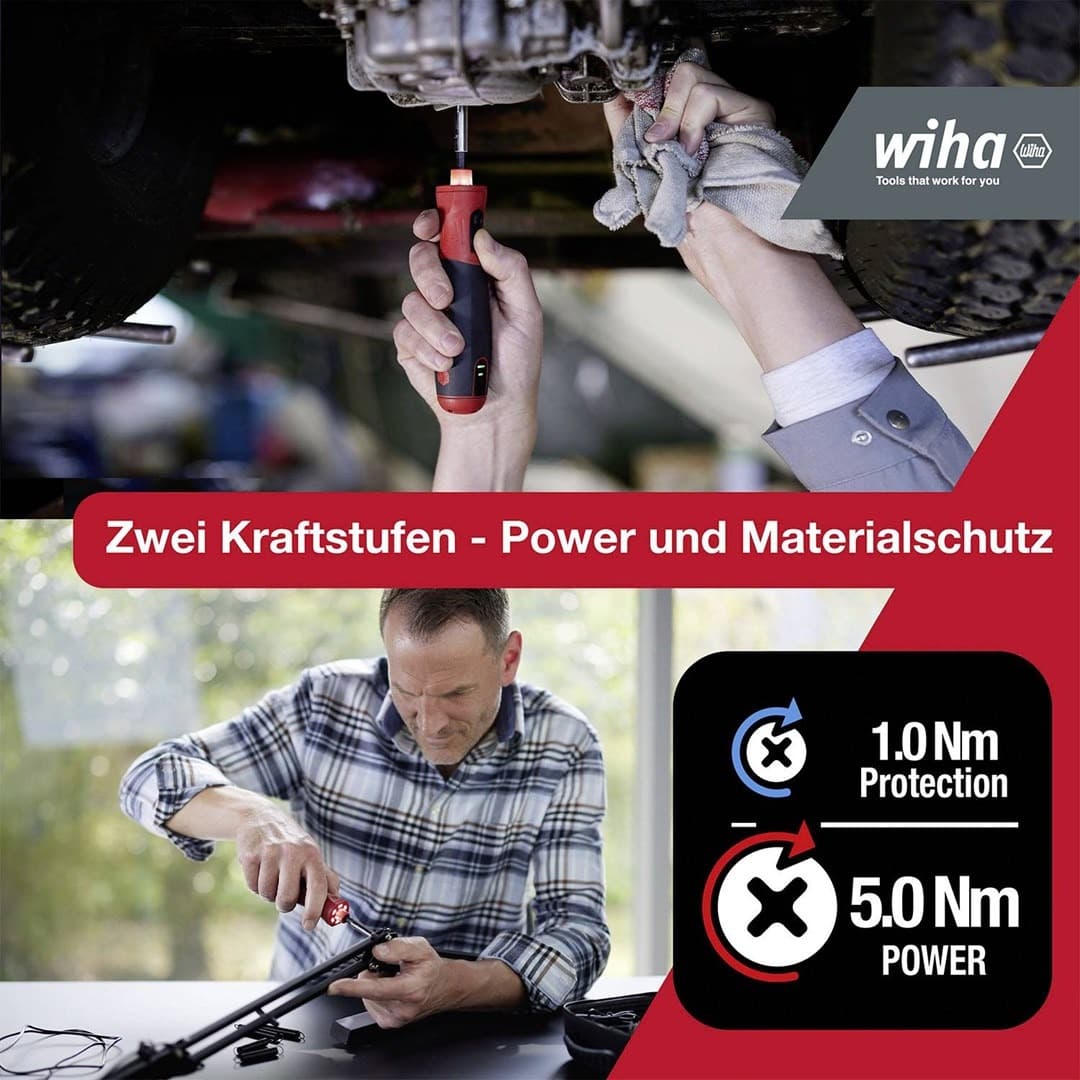 Wiha Wkrętak Elektryczny 1/4 cala z 31 Bitami