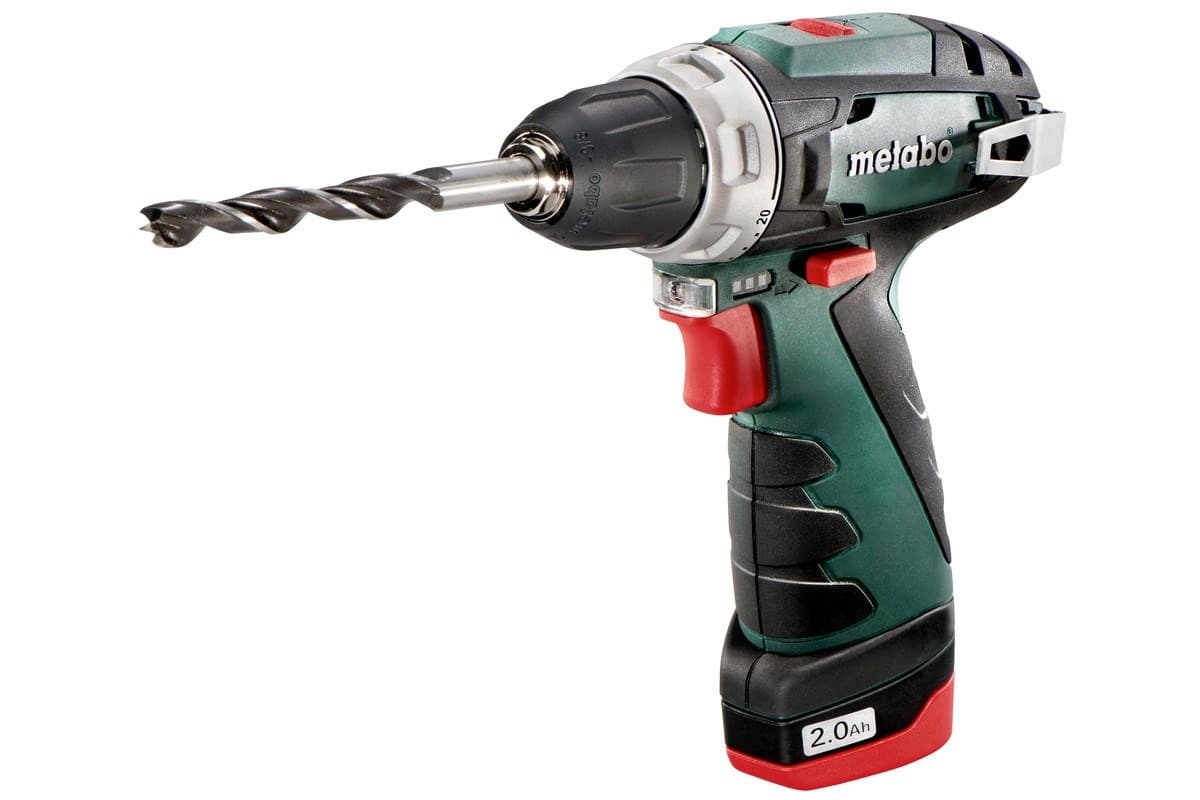 Wkrętarka akumulatorowa METABO BS BASIC 12V z dwoma akumulatorami 2,0Ah