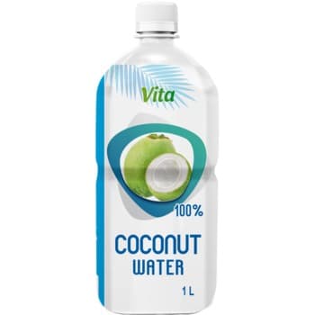 Woda kokosowa niegazowana 1 l 100% naturalna Vita orzeźwiająca
