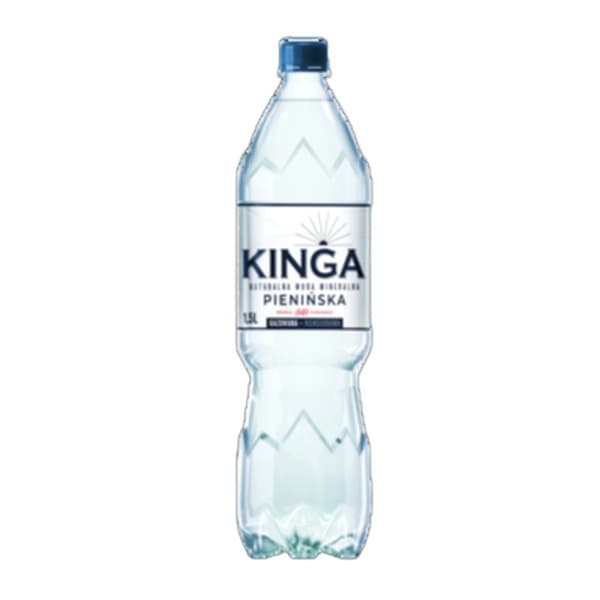 Woda Mineralna Kinga Pienińska 1,5l gazowana KAUCJA
