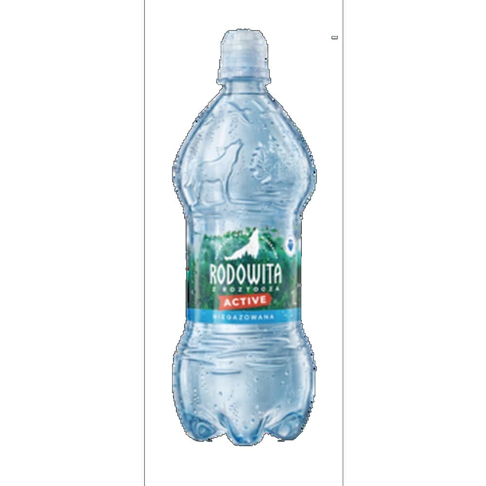 Rodowita z Roztocza Active Naturalna woda mineralna niegazowana 1L SYSTEM KAUCYJNY