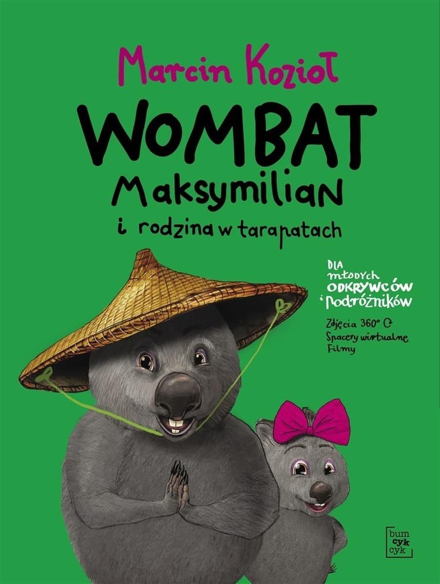 Wombat Maksymilian i rodzina w tarapatach - Książka dla dzieci
