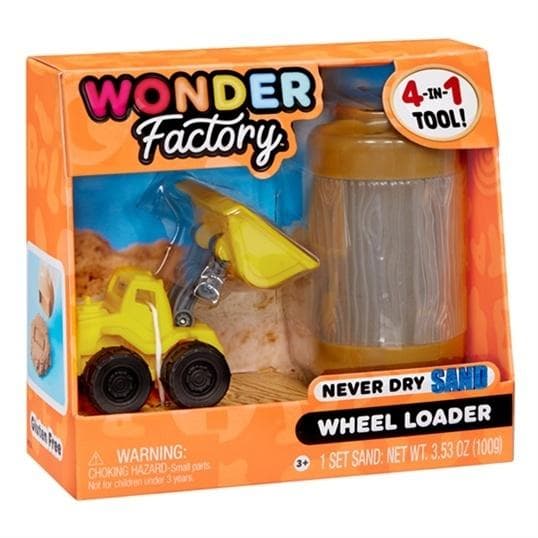 Wonder Factory Piasek Kinetyczny Brązowy z Ładowarką