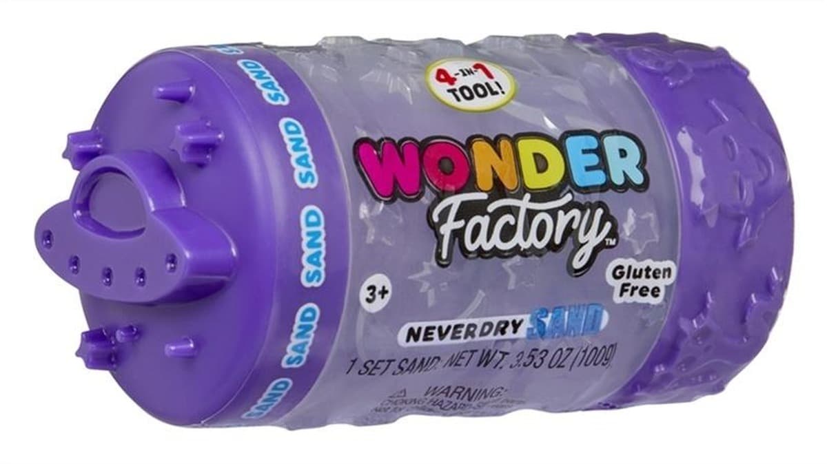 Wonder Factory Piasek Kinetyczny Pojedynczy Magenta