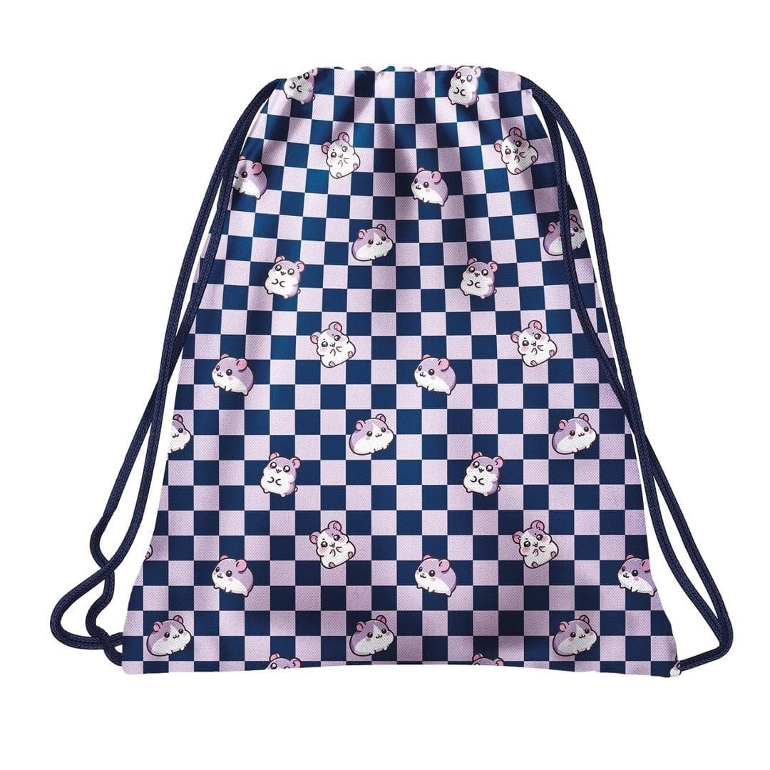 Worek na obuwie DERFORM Backup 8 A30 z motywem chomików 41x35 cm