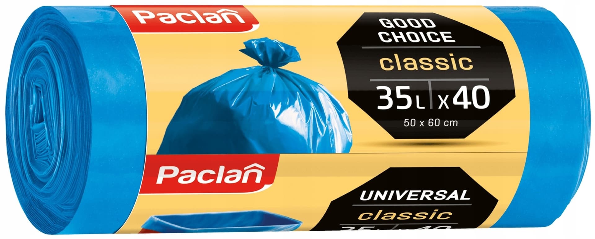 Paclan Classic Worki na śmieci 35L 40 szt.
