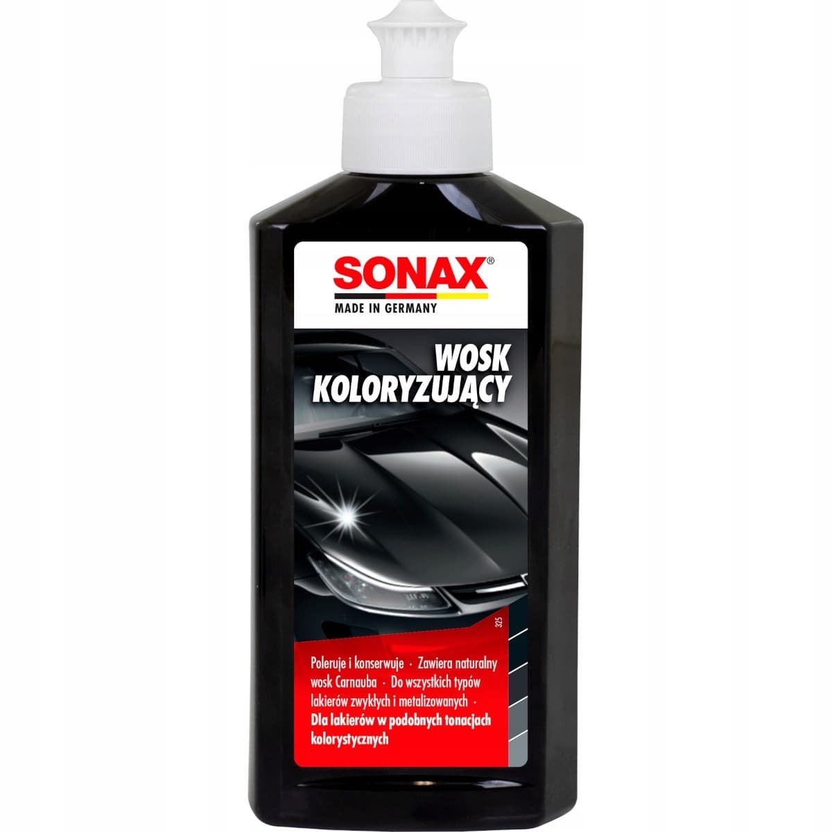 Wosk koloryzujący Sonax nano pro czerwony