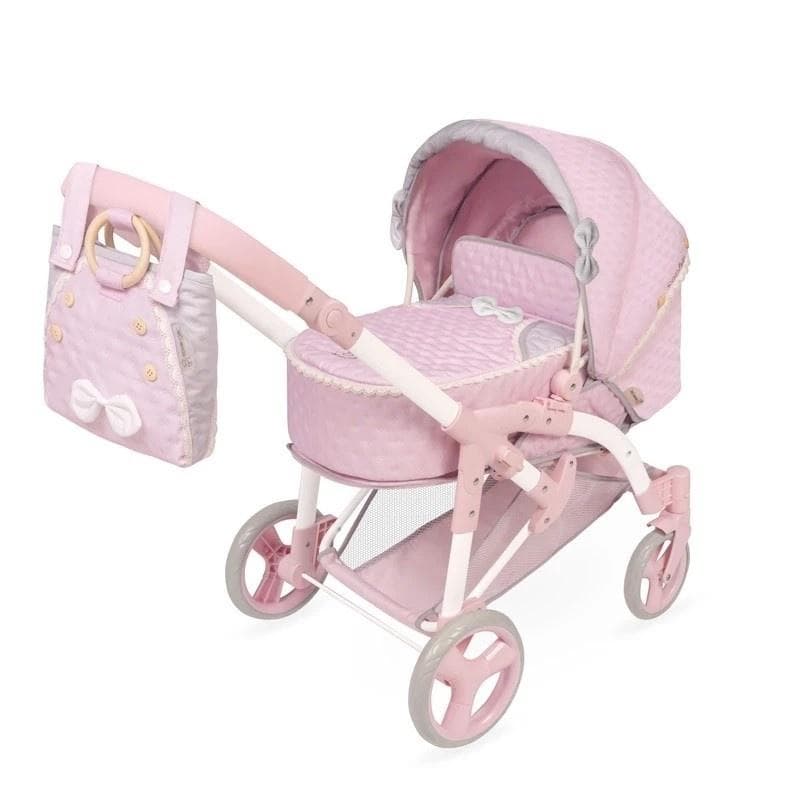Wózek dla lalek Sophie 3w1 z gondolą i spacerówką do 46 cm