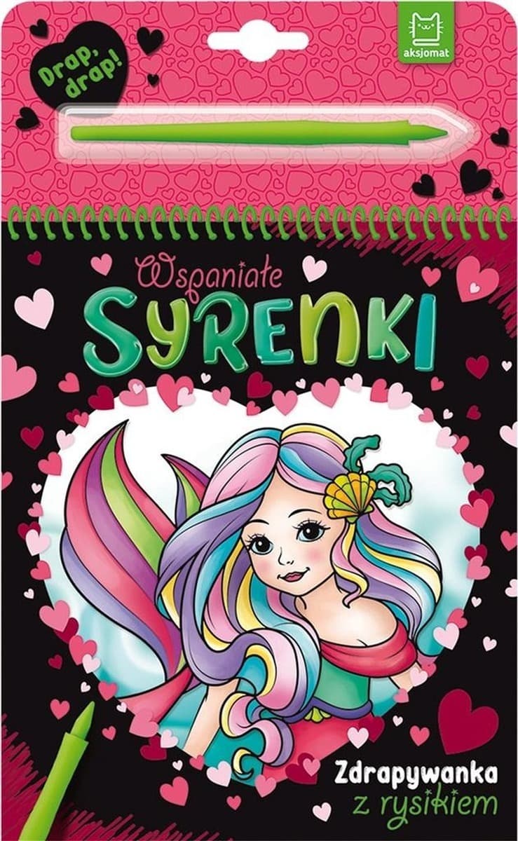 Wspaniałe Syrenki. Zdrapywanka dla dzieci
