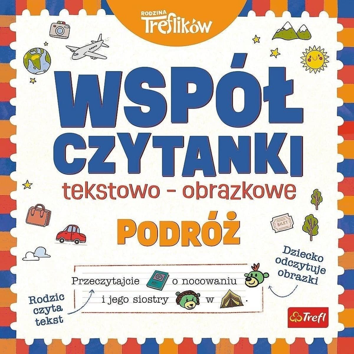 Współczytanki Podróż Rodzina Treflików Martyna Jelonek