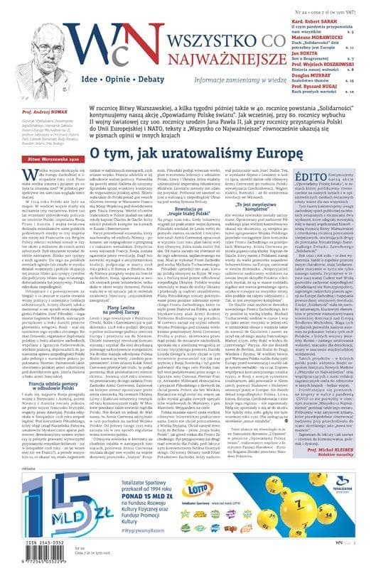 Wszystko, co Najważniejsze - pismo idei i opinii